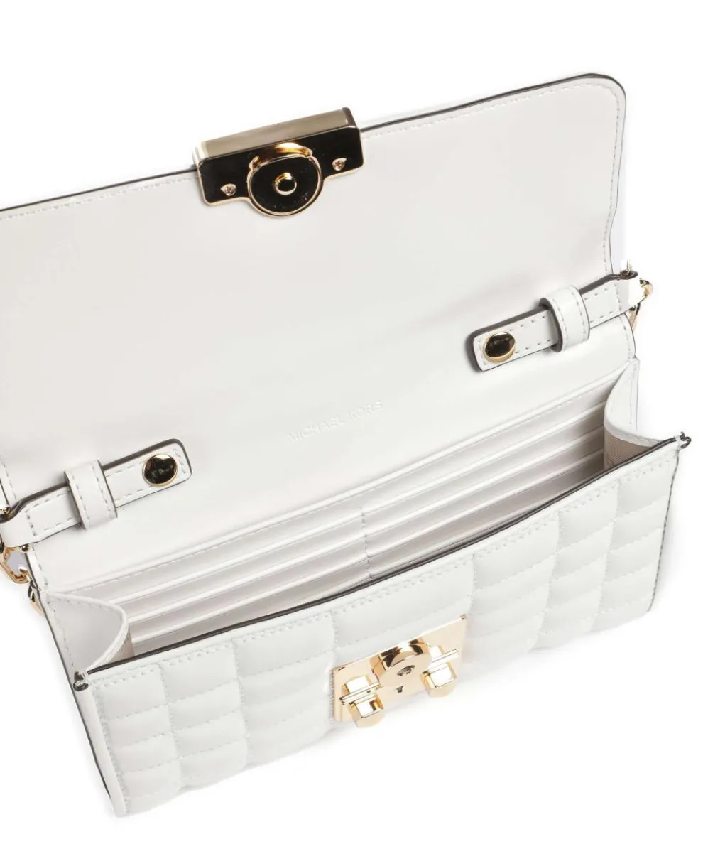 Tribeca Umhängetasche Lammleder weiß