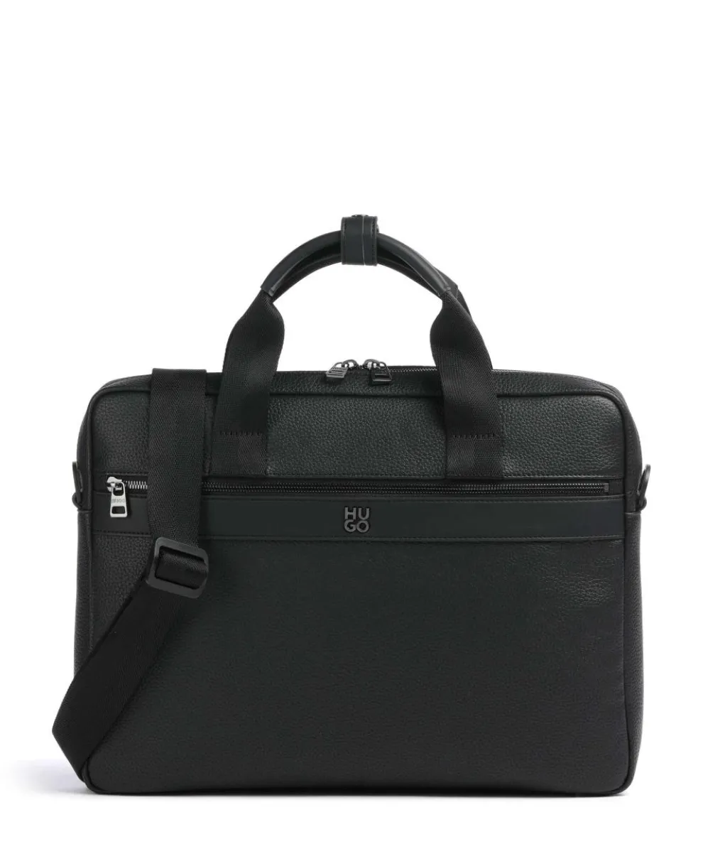 Quantic Aktentasche 15″ Lederimitat schwarz