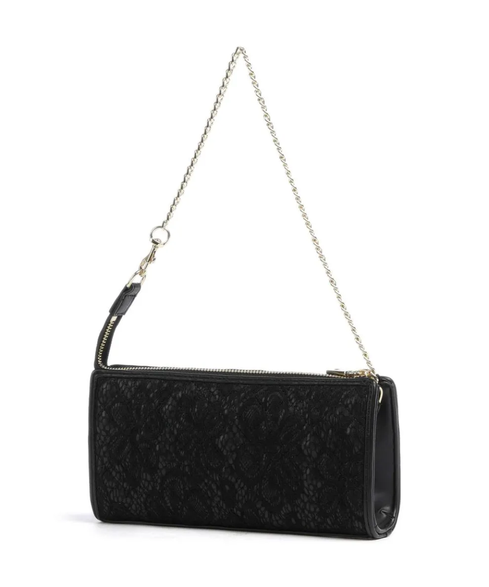 Quilted Lace Schultertasche Lederimitat, Polyester schwarz