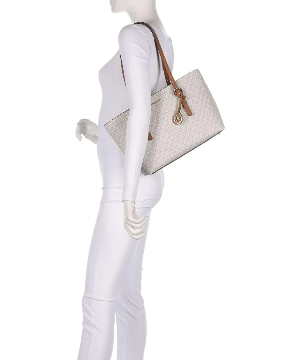 Quinn Medium Shopper Lederimitat creme