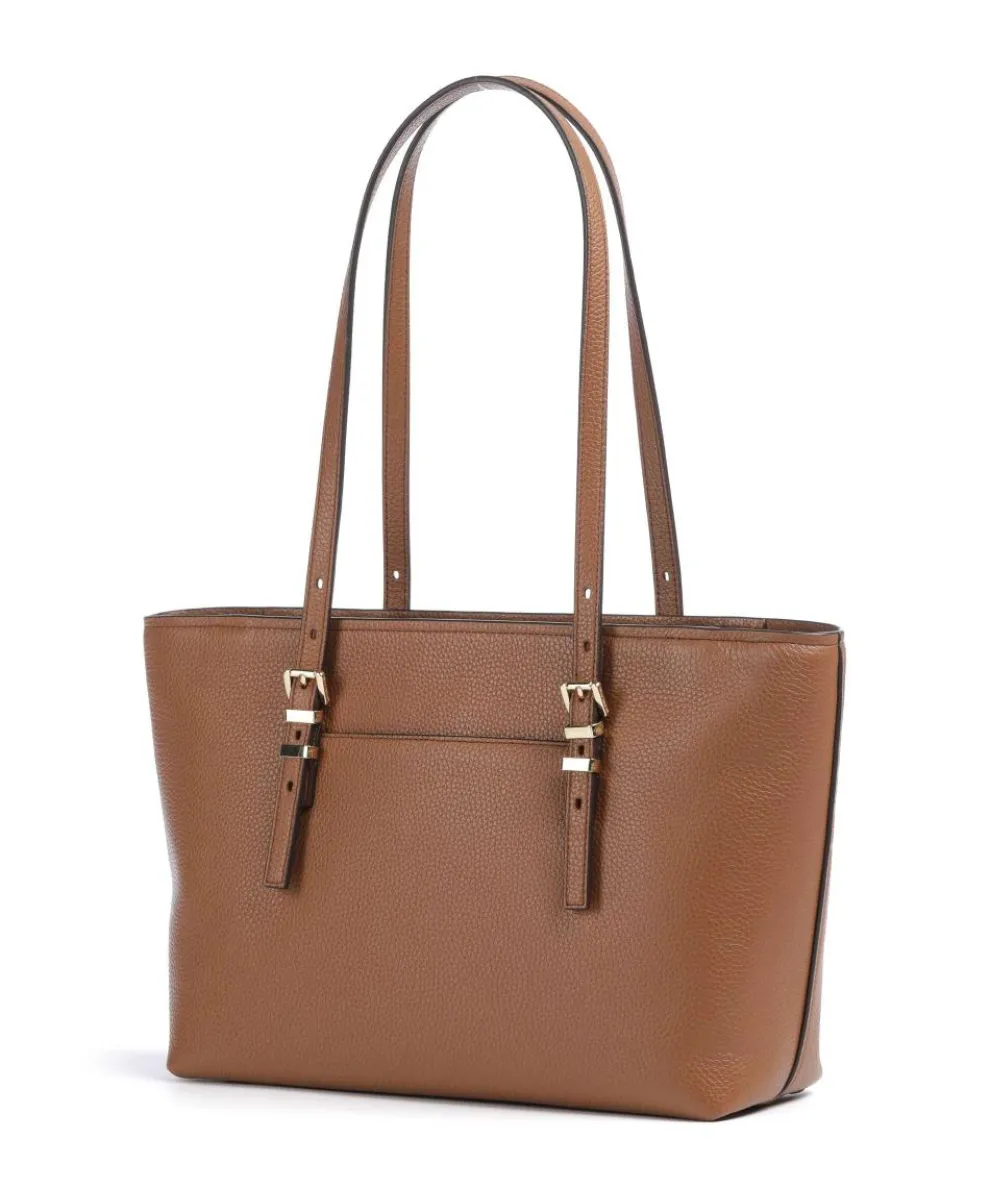 Quinn Medium Shopper fein genarbtes Rindsleder braun