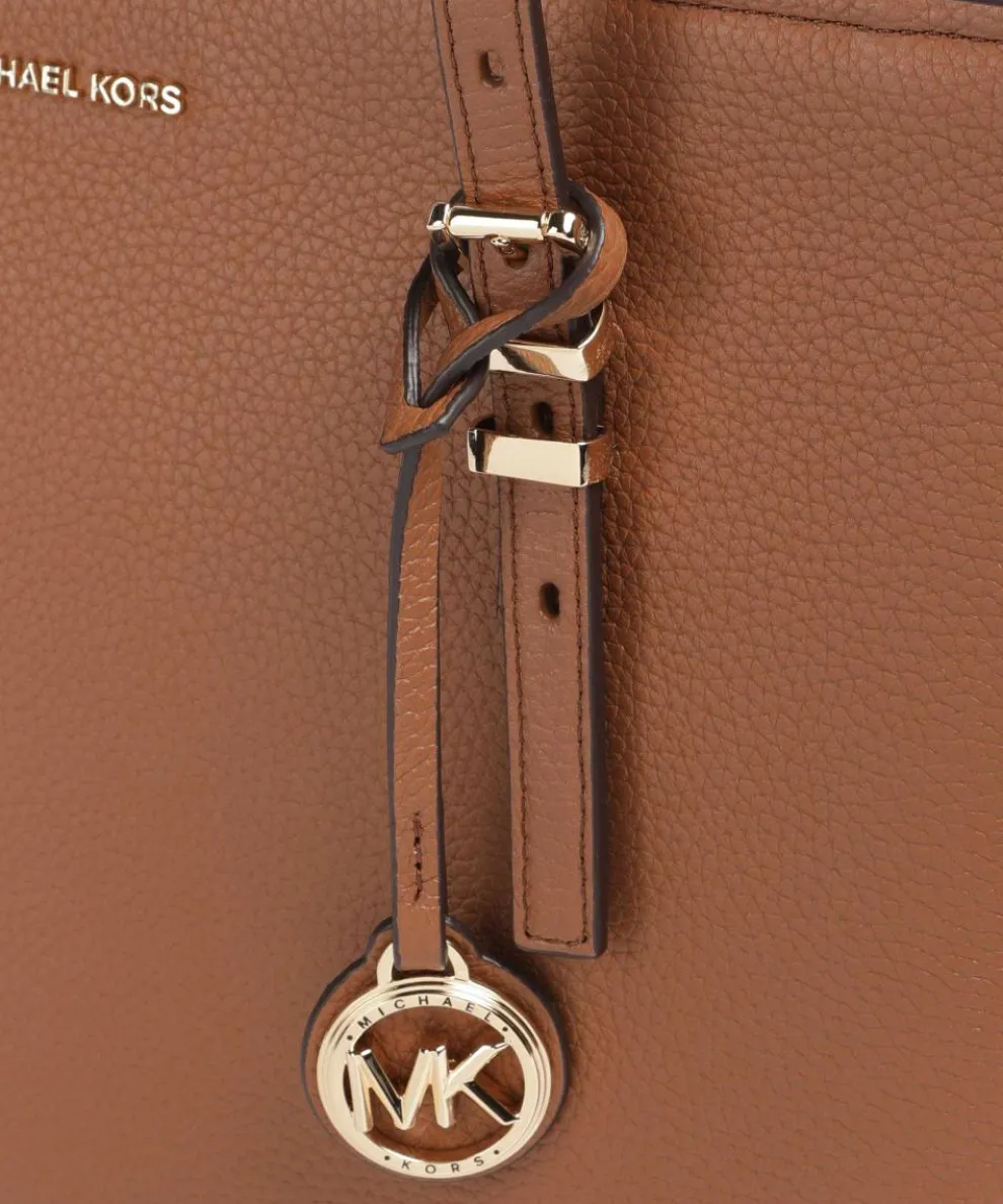 Quinn Medium Shopper fein genarbtes Rindsleder braun