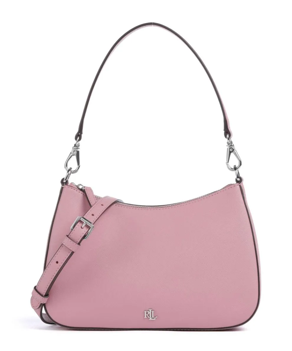Danni 26 Schultertasche Saffiano-Rindsleder pink
