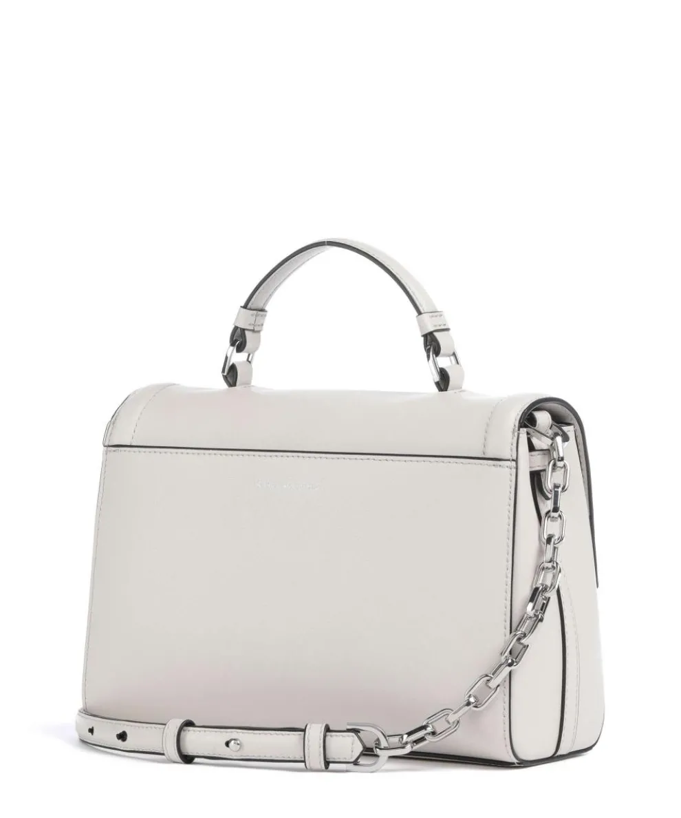 K/Autograph Umhängetasche fein genarbtes Rindsleder elfenbein