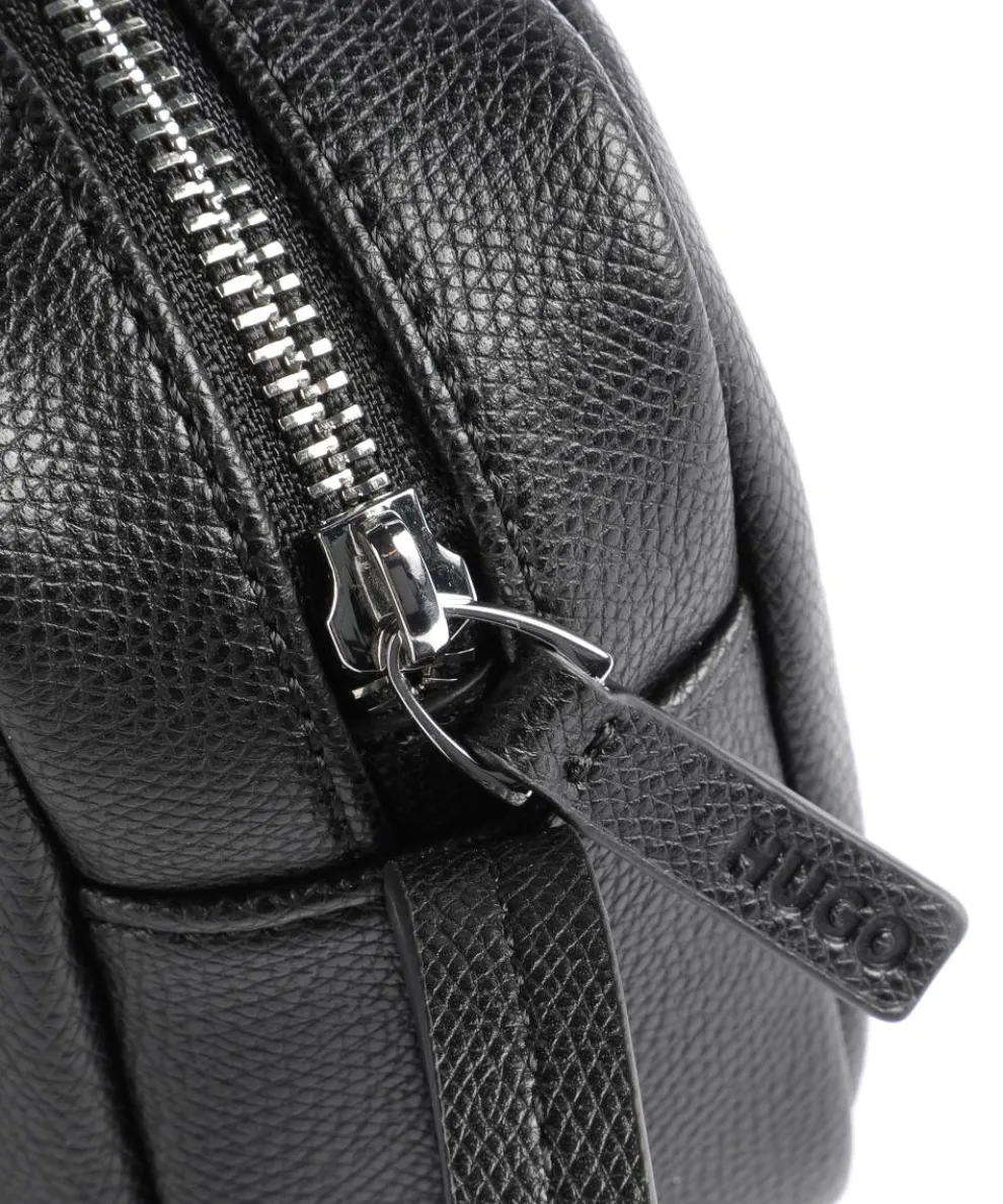 Chris Umhängetasche Lederimitat schwarz