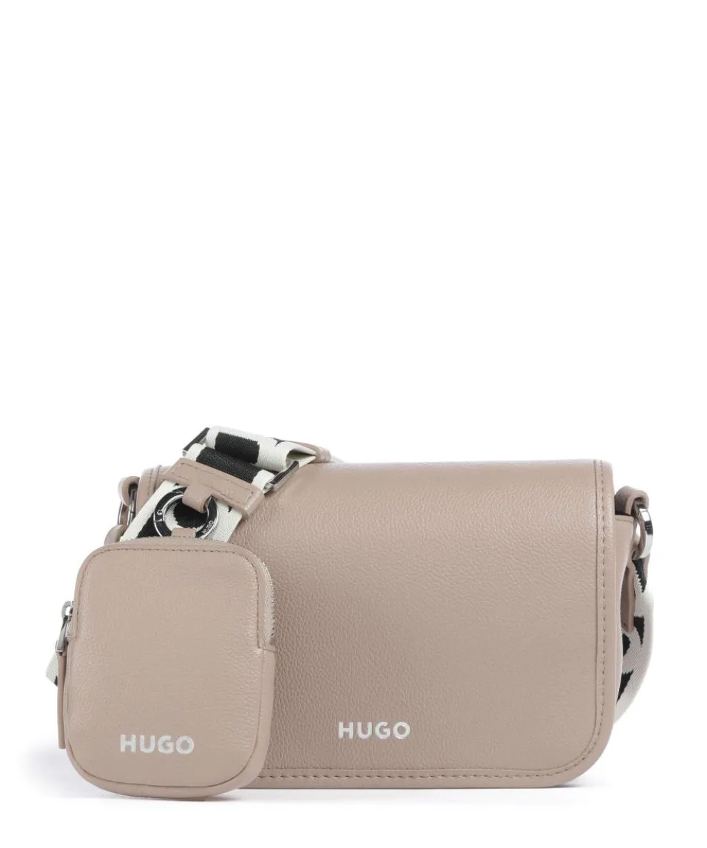 Bel Umhängetasche Lederimitat beige