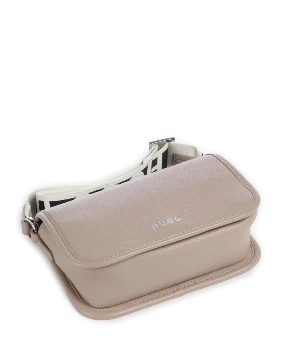 Bel Umhängetasche Lederimitat beige