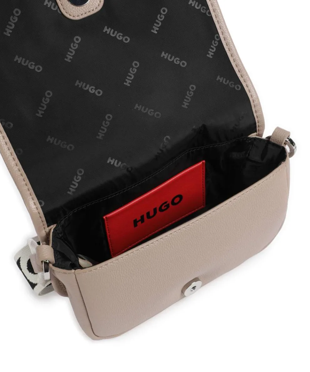 Bel Umhängetasche Lederimitat beige