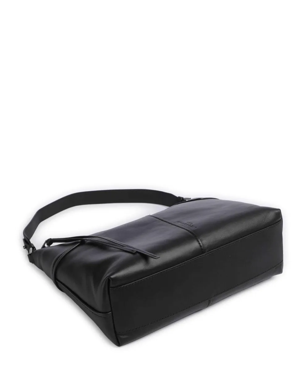 Mila Tokyo Sheep M Beuteltasche Schafsleder schwarz