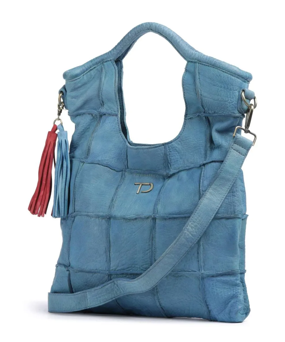 Malvengasse 1 Shopper Schafsleder blau