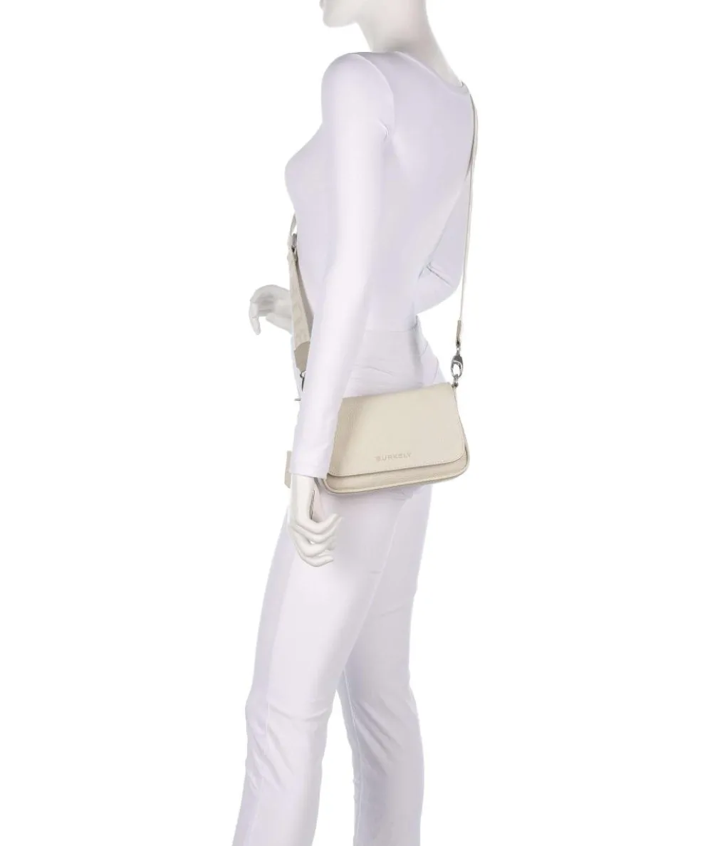 Always Ava Umhängetasche genarbtes Rindsleder creme