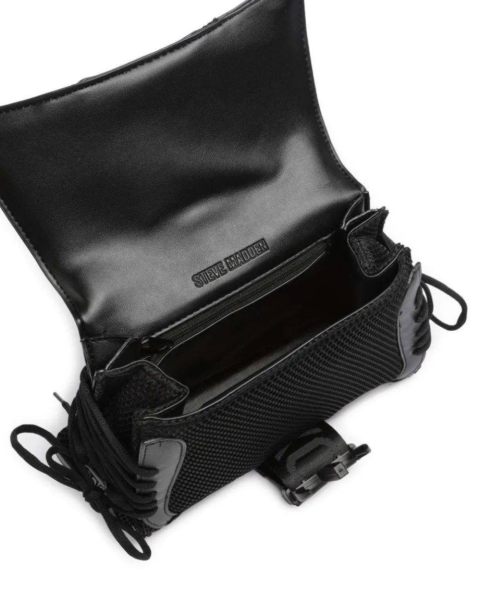 BDIEGO Handtasche Lederimitat, recyceltes Polyester schwarz