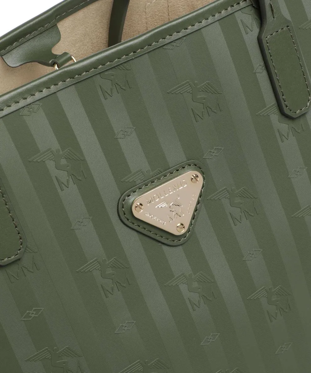 Vinerus Bern Shopper Canvas olivgrün