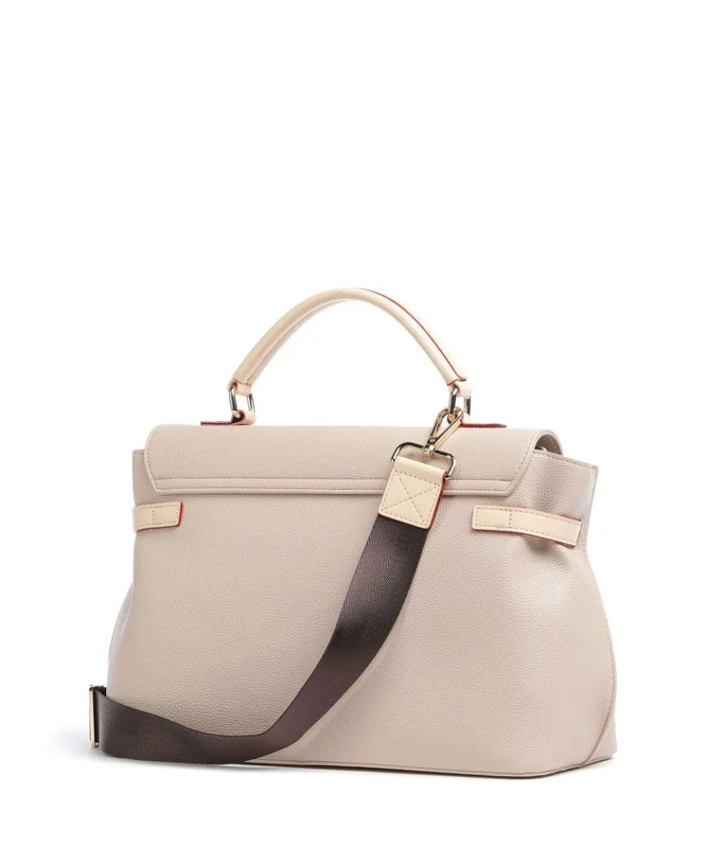 Ella Handtasche Lederimitat beige
