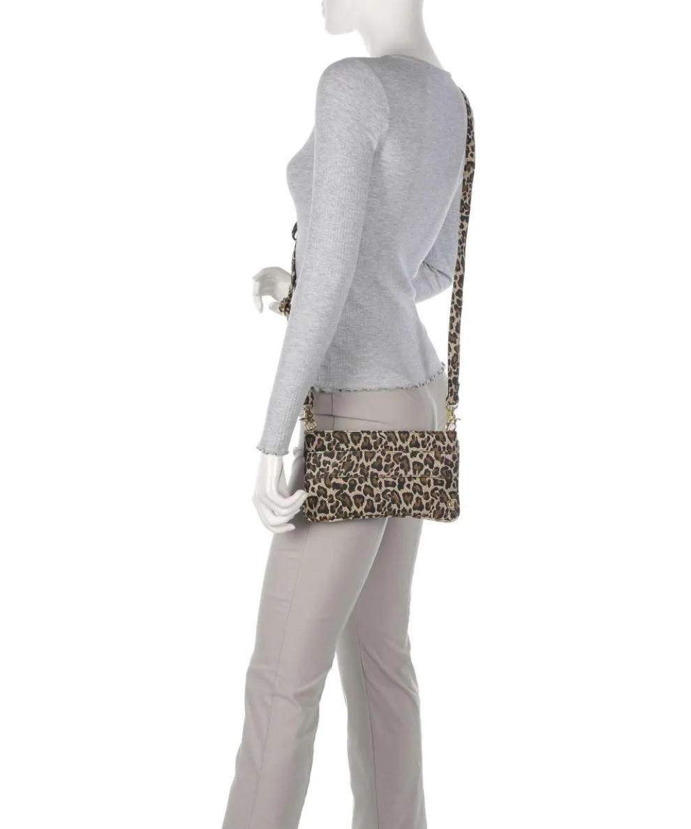 Fashion Favourites Umhängetasche genarbtes Rindsleder braun