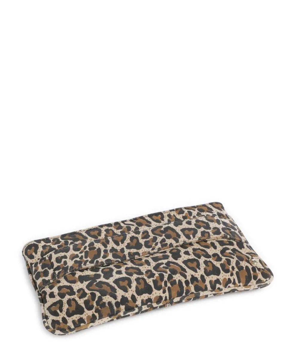 Fashion Favourites Umhängetasche genarbtes Rindsleder braun