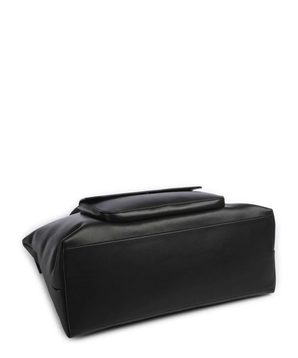 Rachel Shopper Lederimitat schwarz