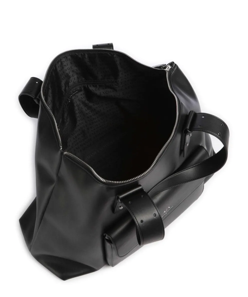 Rachel Shopper Lederimitat schwarz