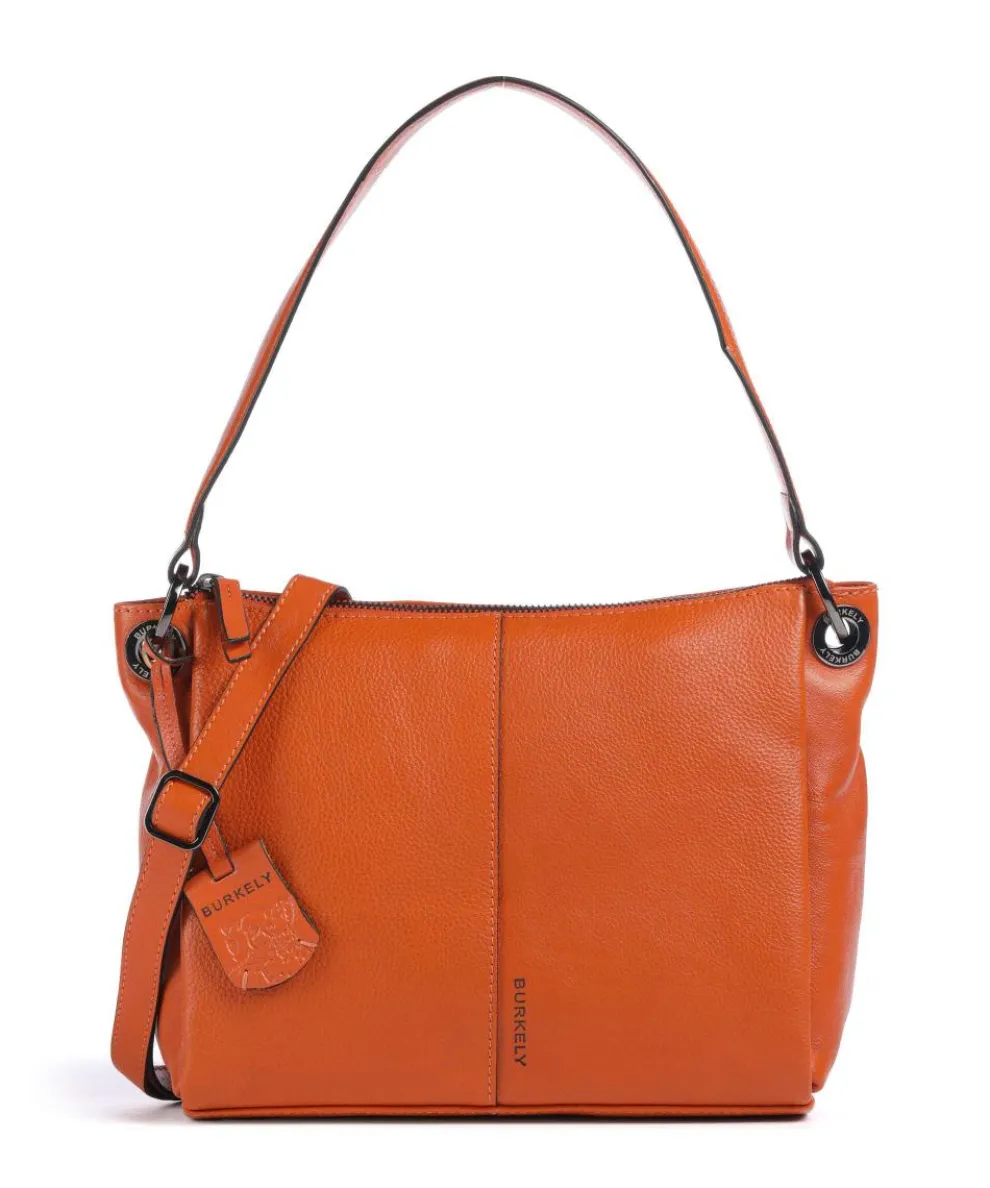Radiant Raeven Schultertasche genarbtes Rindsleder orange