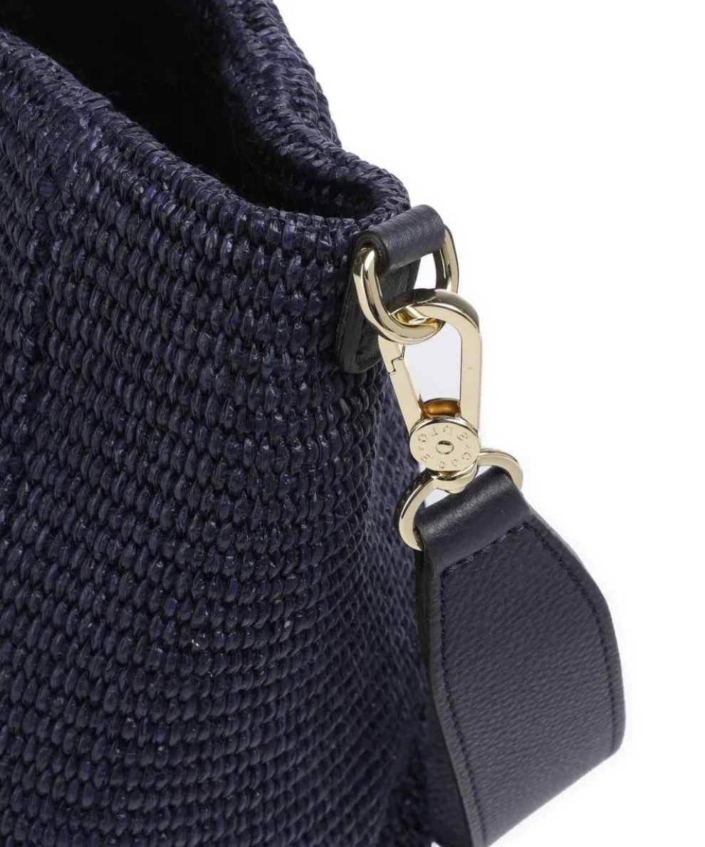 Raffia Kaia Shopper Bast navy
