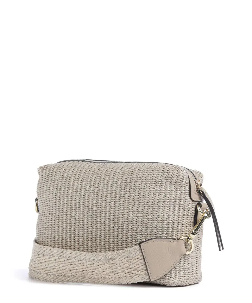 Raffia Kaia Umhängetasche Bast beige