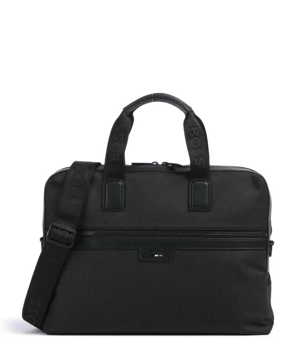 Ray Aktentasche 15″ recyceltes Polyester schwarz