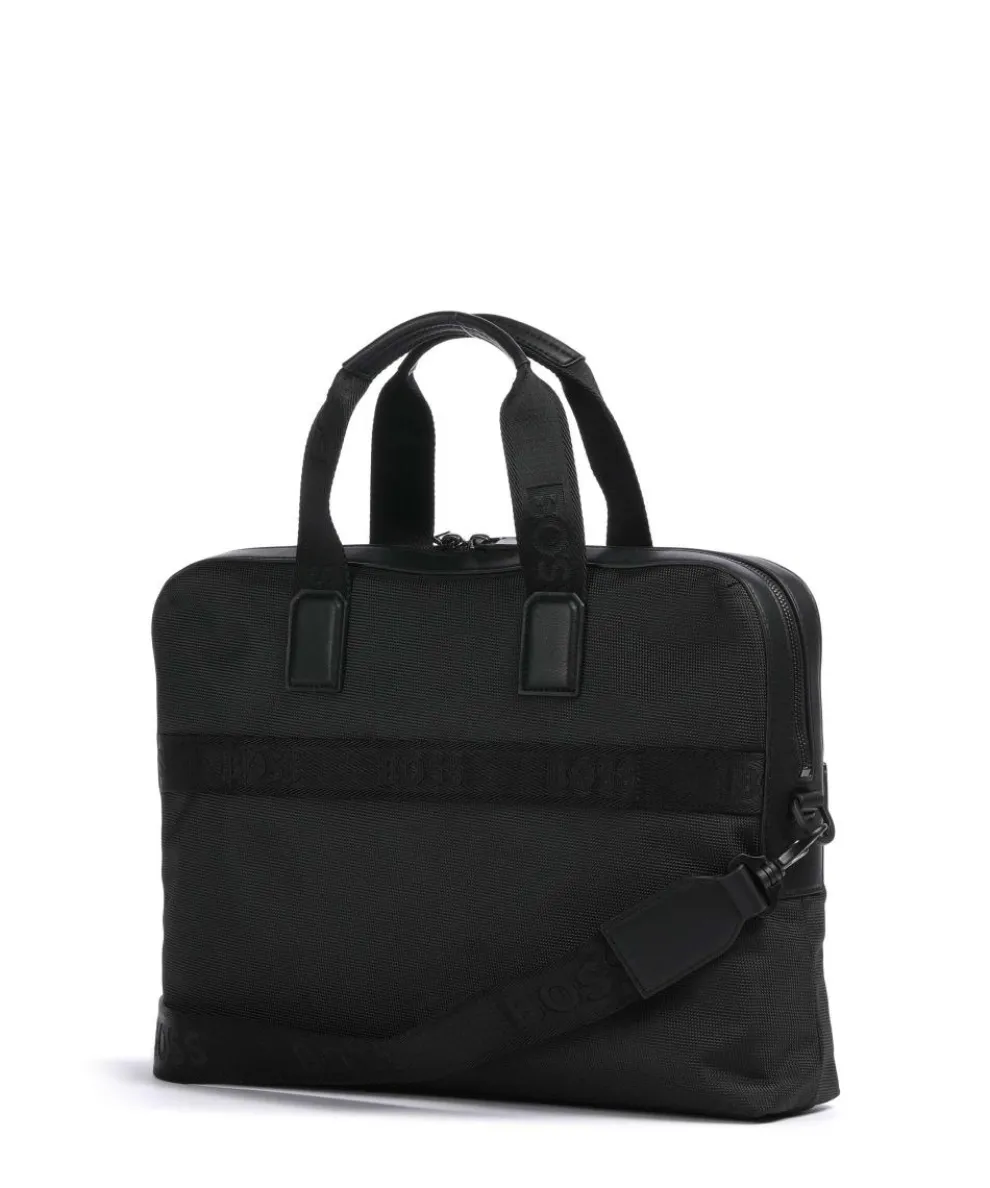 Ray Aktentasche 15″ recyceltes Polyester schwarz