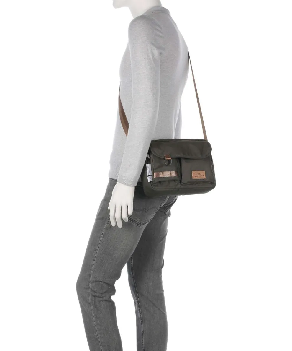 Reborn Mission Lite Umhängetasche recyceltes Polyester khaki