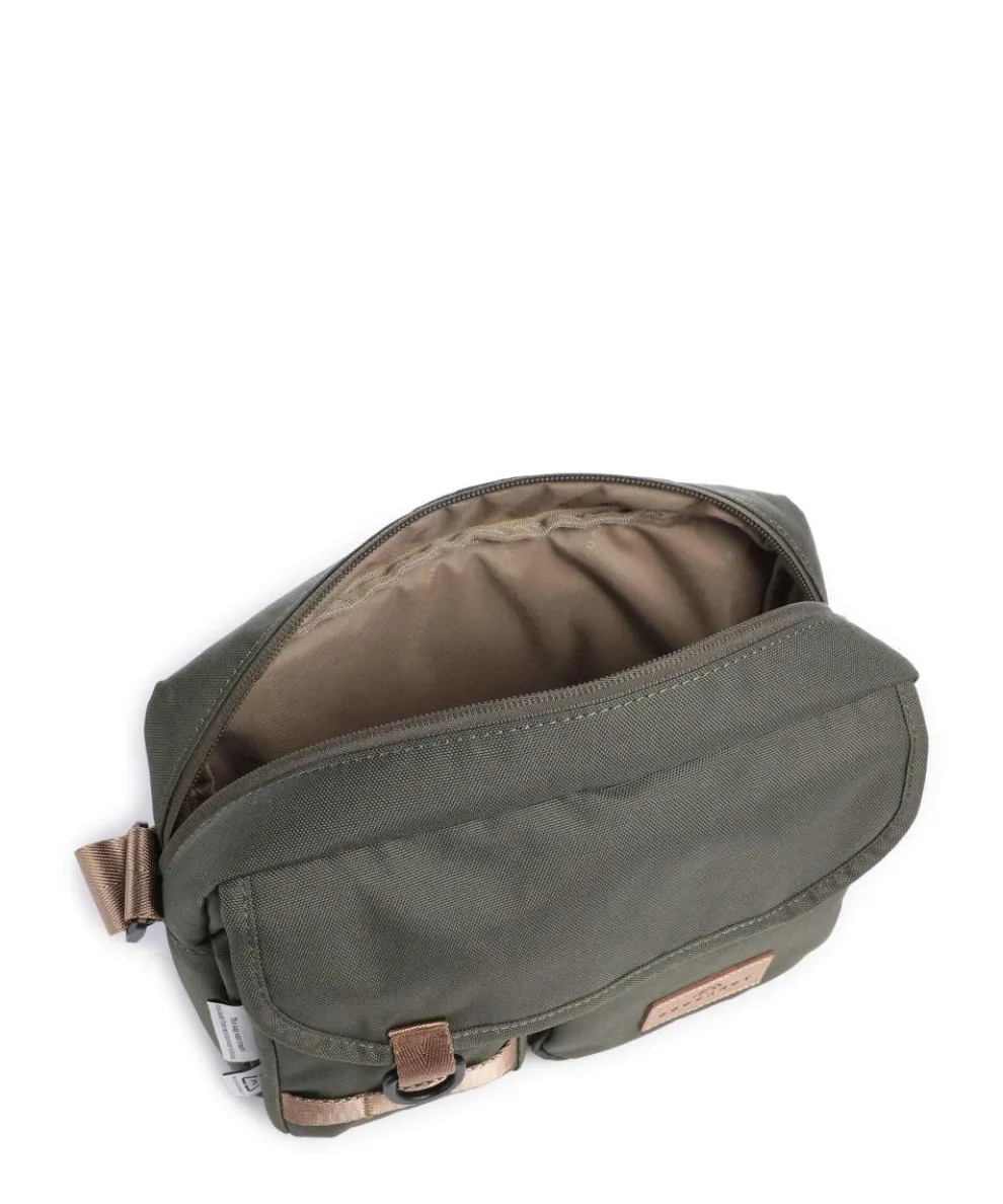 Reborn Mission Lite Umhängetasche recyceltes Polyester khaki