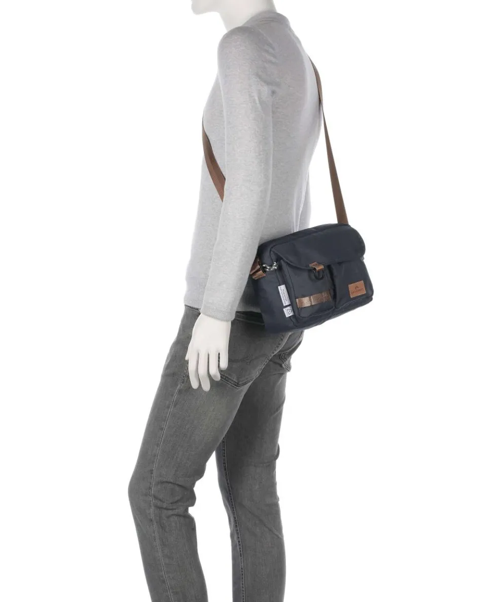 Reborn Mission Lite Umhängetasche recyceltes Polyester dunkelblau