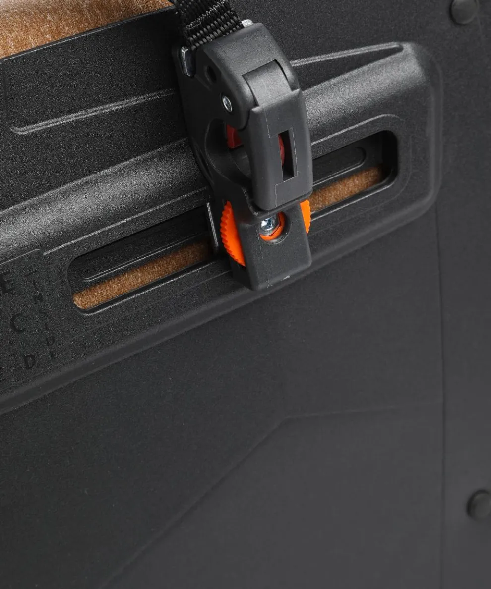 ReCycle Back Gepäcktasche recyceltes Polyester, recyceltes Polyamid braun