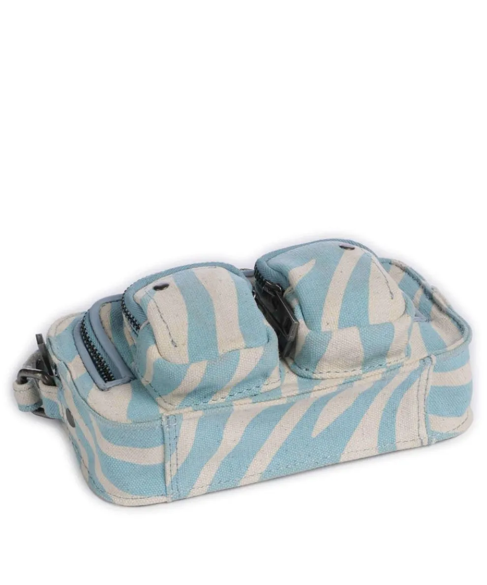 Recycled Canvas Helena Umhängetasche Canvas blau/beige