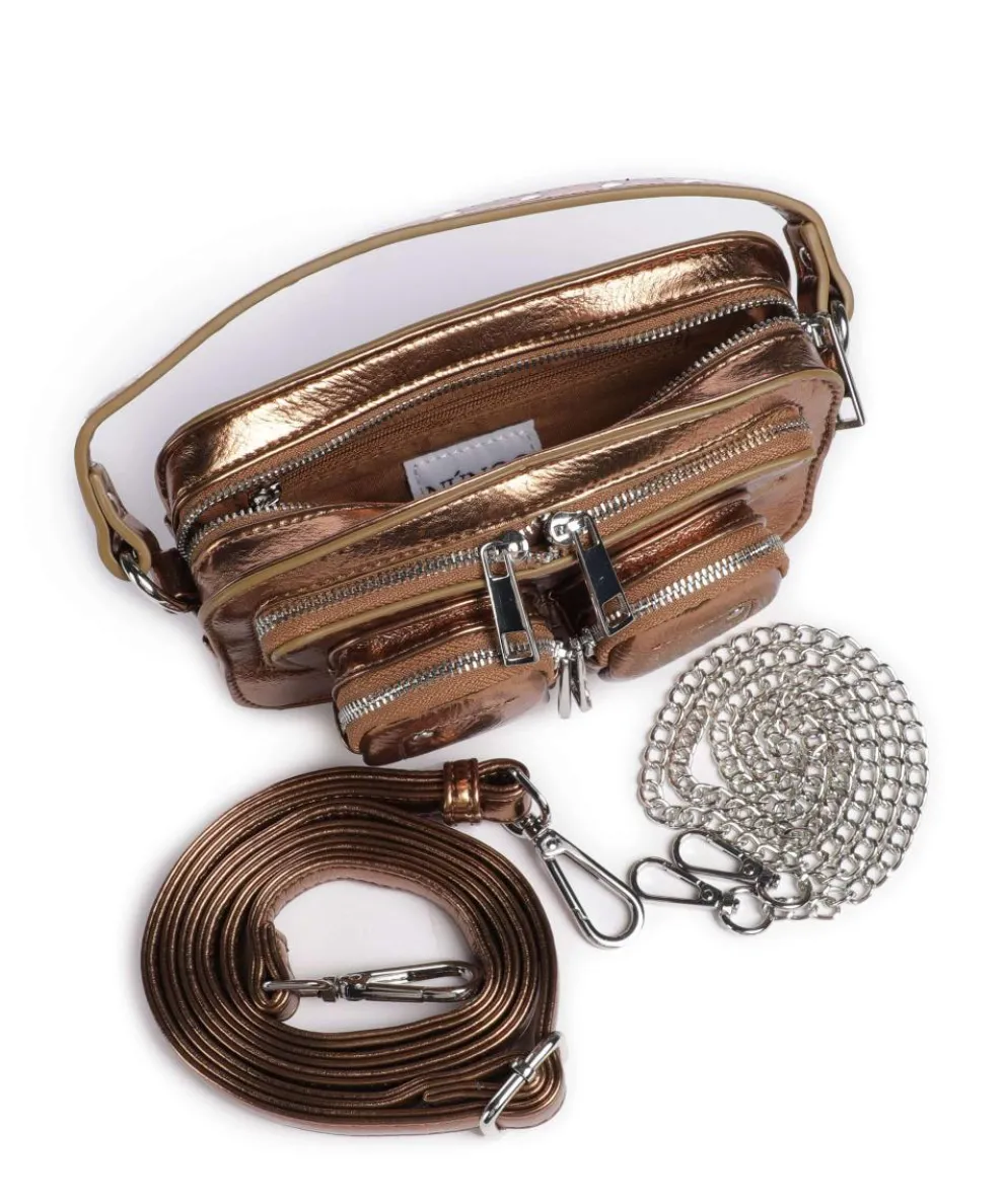Recycled Cool Helena Umhängetasche Lederimitat bronze