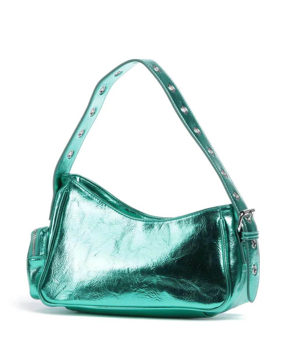 Recycled Cool Jennifer Schultertasche Lederimitat grün