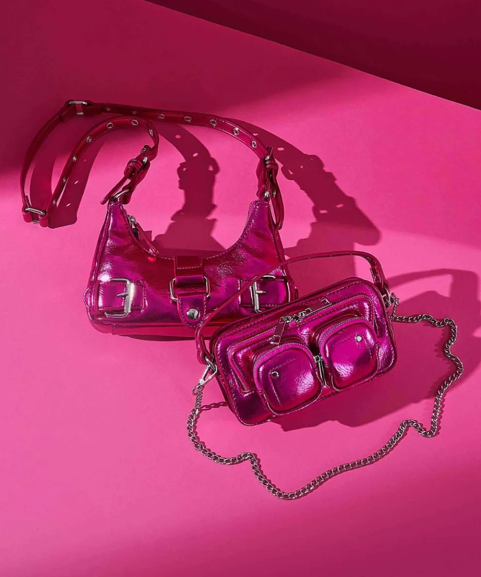 Recycled Cool Palma Umhängetasche Lederimitat pink