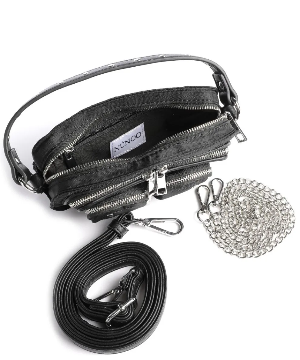 Recycled Nylon Helena Umhängetasche recyceltes Nylon schwarz