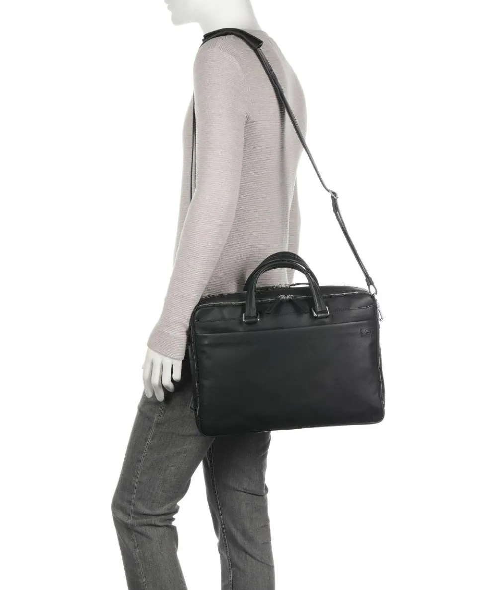 Relaxed Aktentasche 15.6″ Rindsleder schwarz