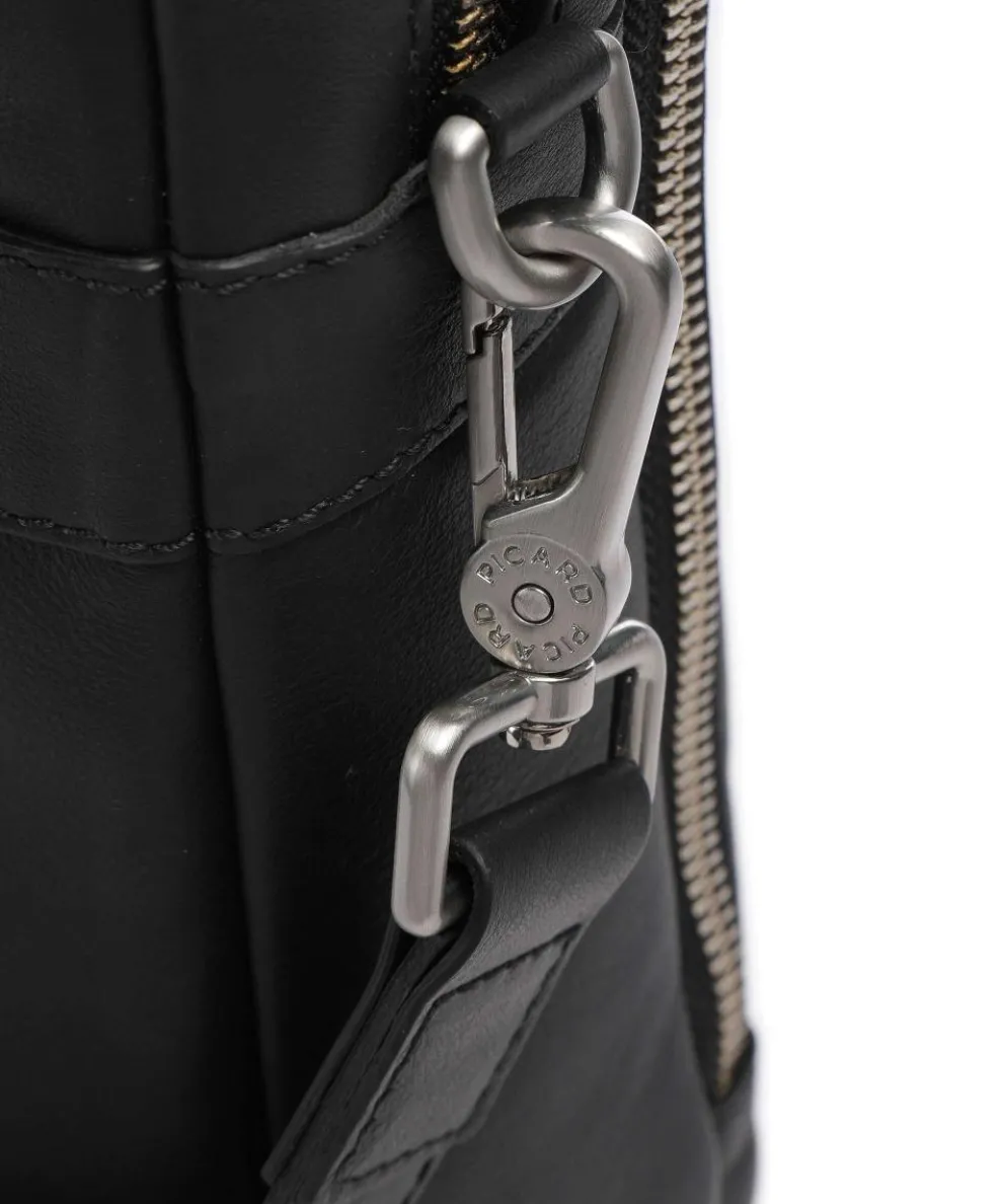 Relaxed Aktentasche 15.6″ Rindsleder schwarz