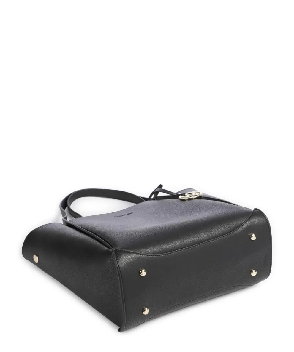 Reyna Shopper genarbtes Rindsleder schwarz