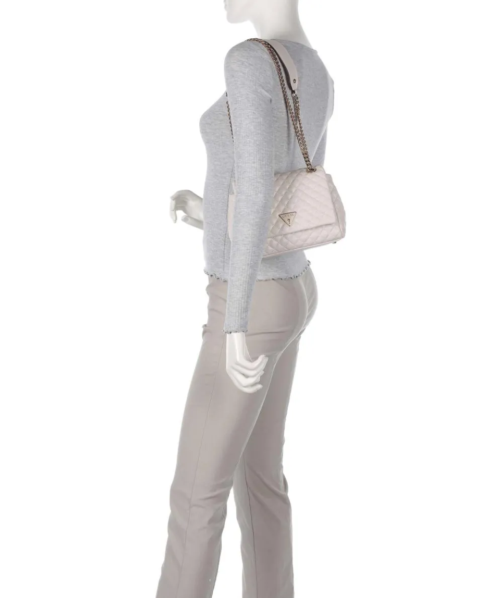 Rianee Eco Schultertasche Lederimitat hellgrau