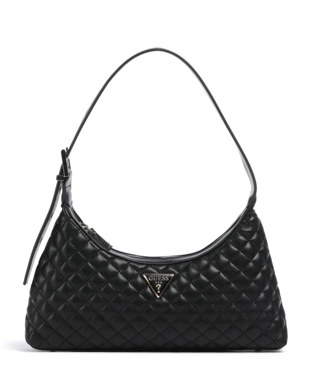 Rianee Eco Schultertasche Lederimitat schwarz