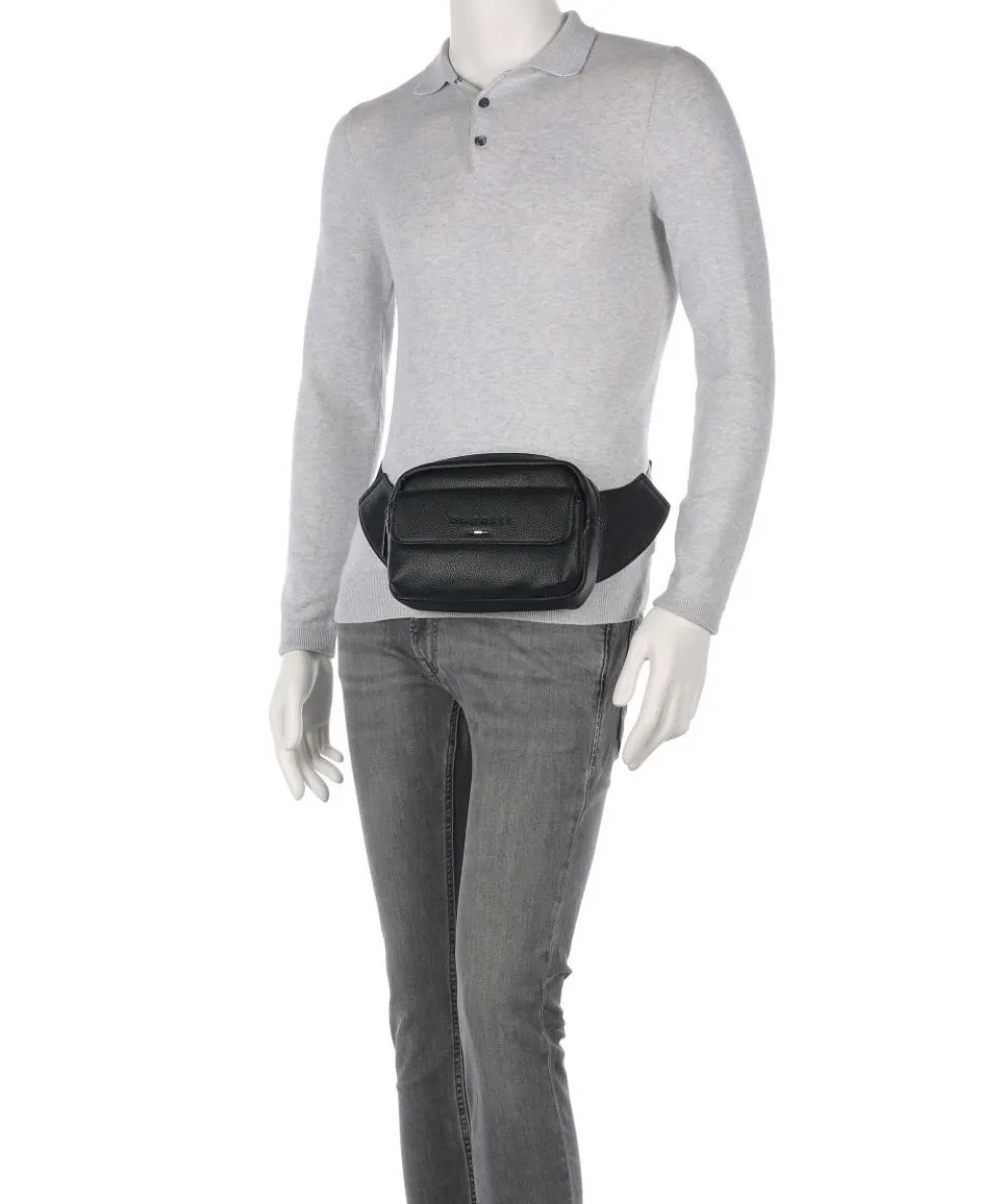 Rico Gürteltasche Lederimitat schwarz