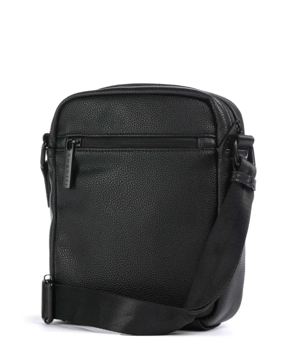 Rico Umhängetasche Lederimitat schwarz