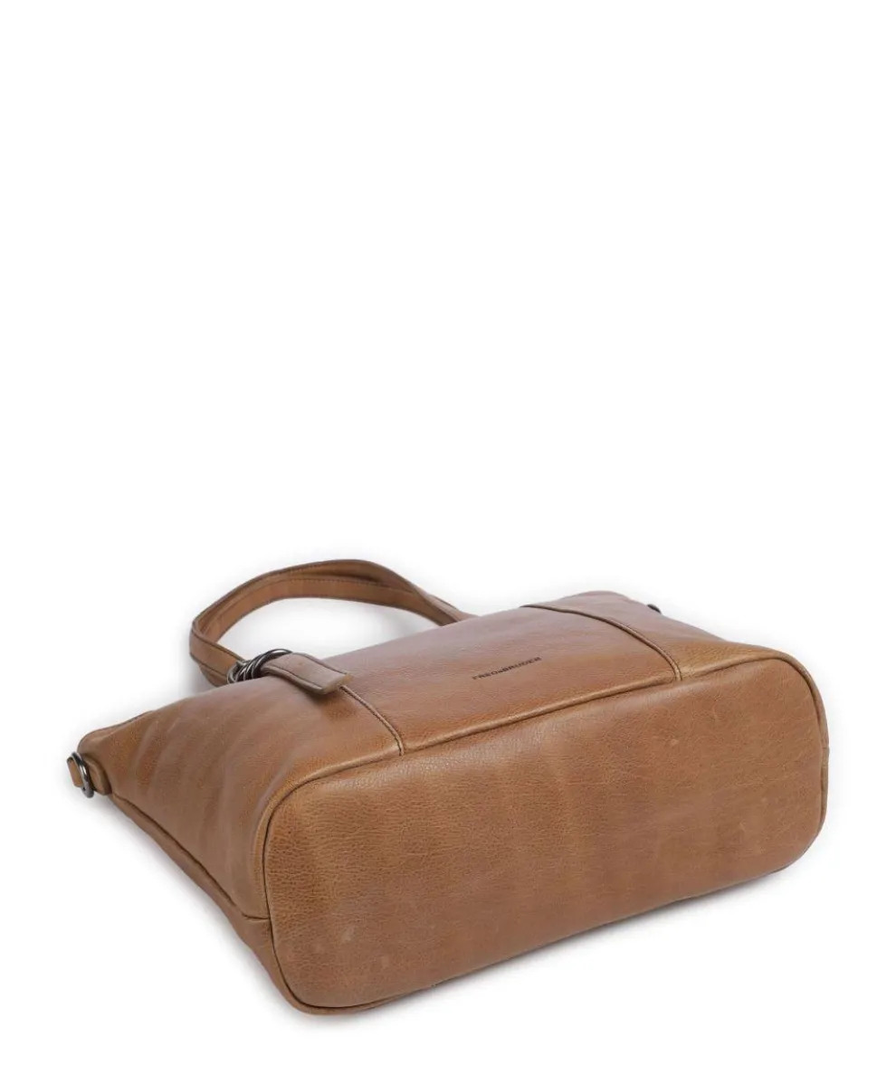 Ride Easy Shopper genarbtes Leder karamellbraun