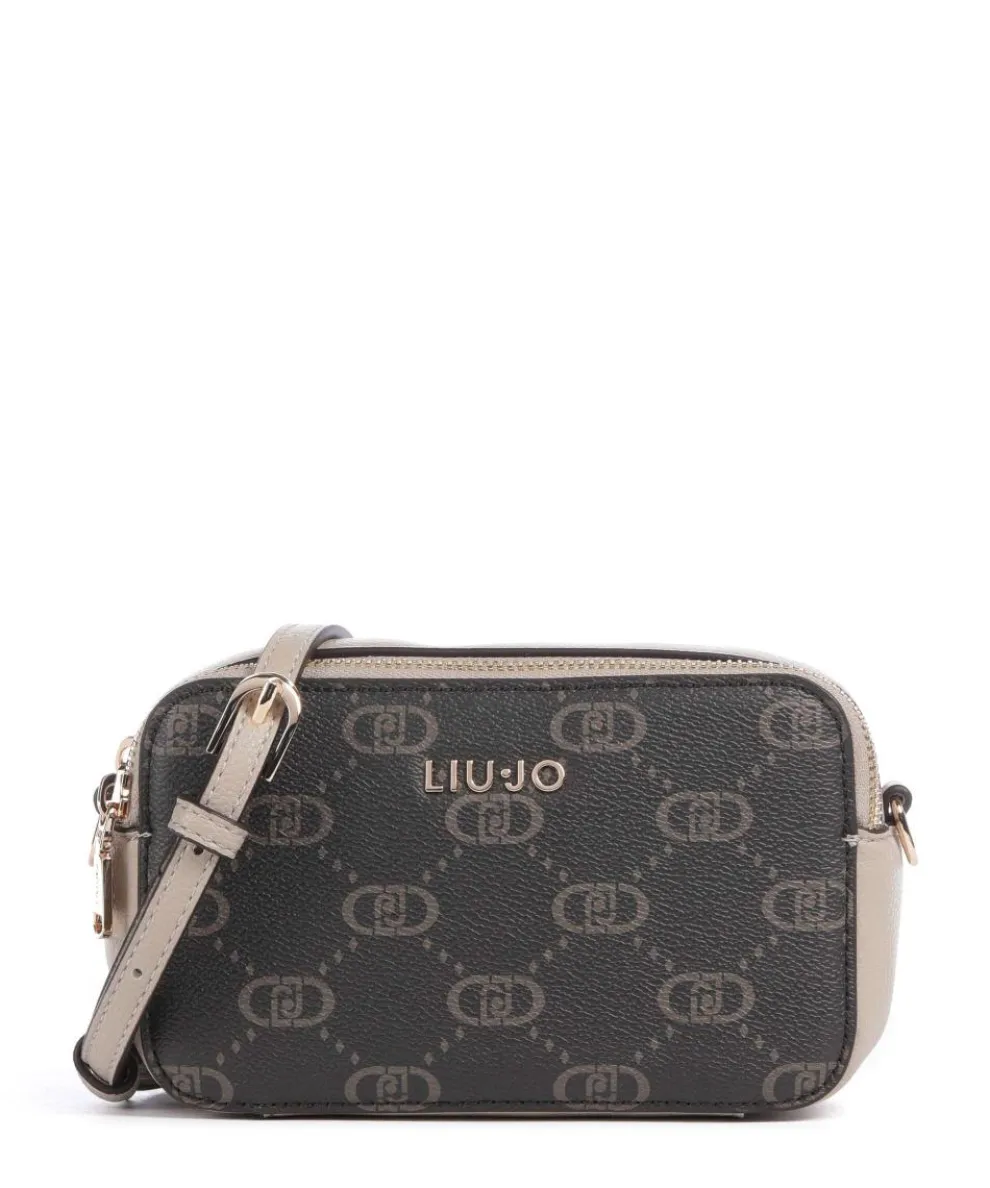 Ridhi S Umhängetasche Lederimitat beige