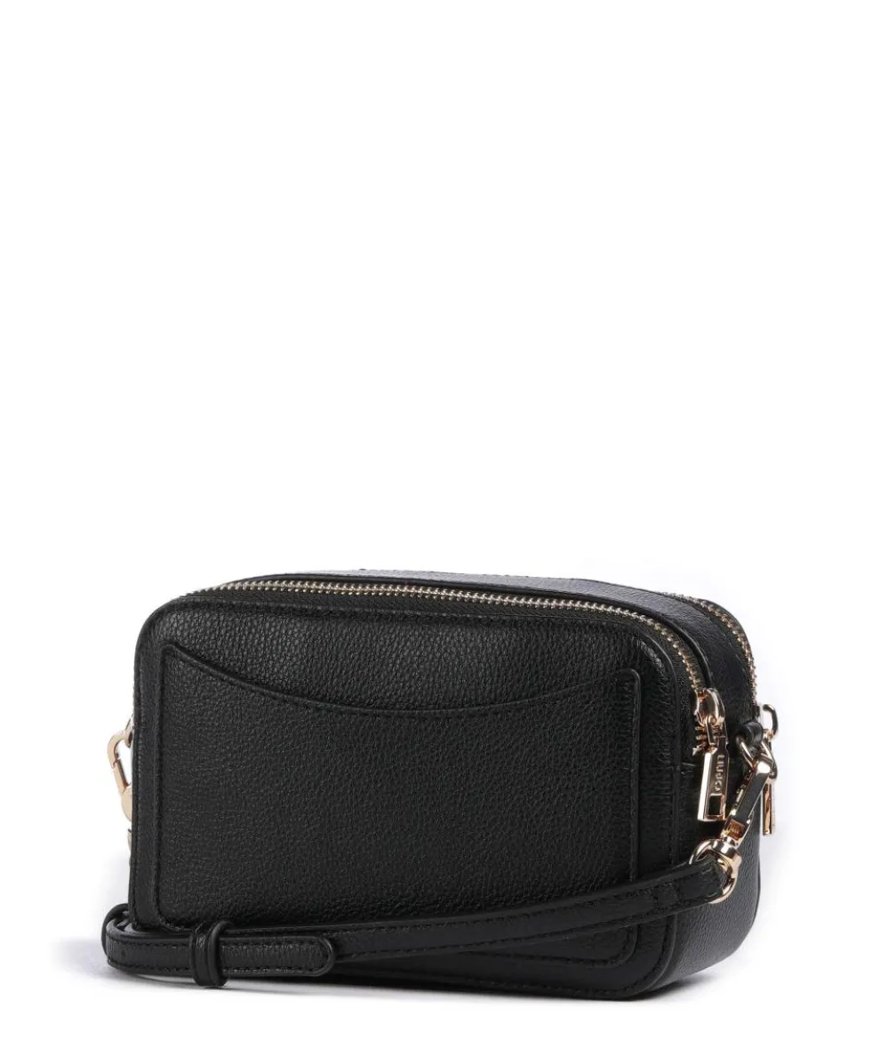 Ridhi S Umhängetasche Lederimitat schwarz