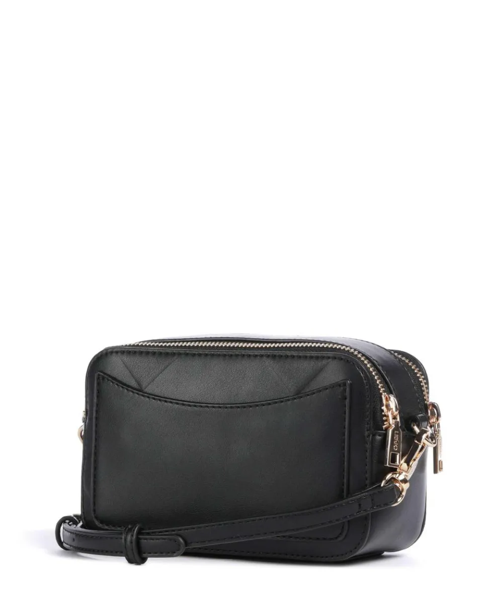 Ridhi Umhängetasche Lederimitat schwarz