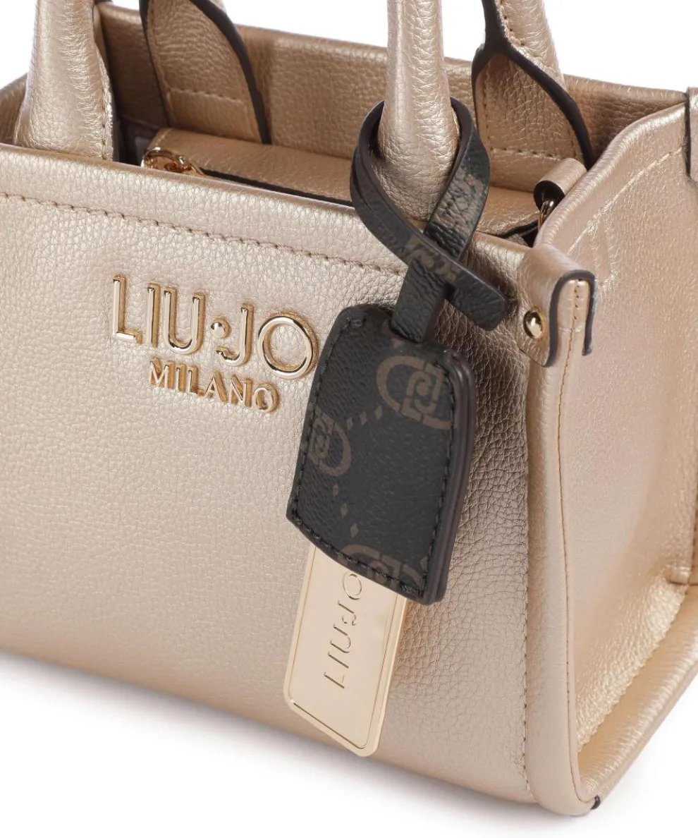 Ridhi XS Umhängetasche Lederimitat gold