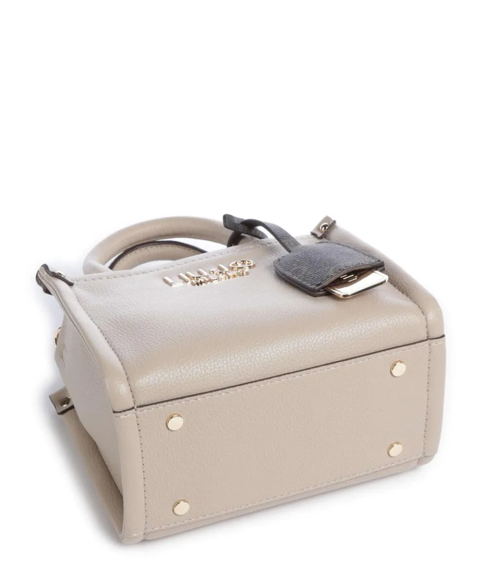 Ridhi XS Umhängetasche Lederimitat beige