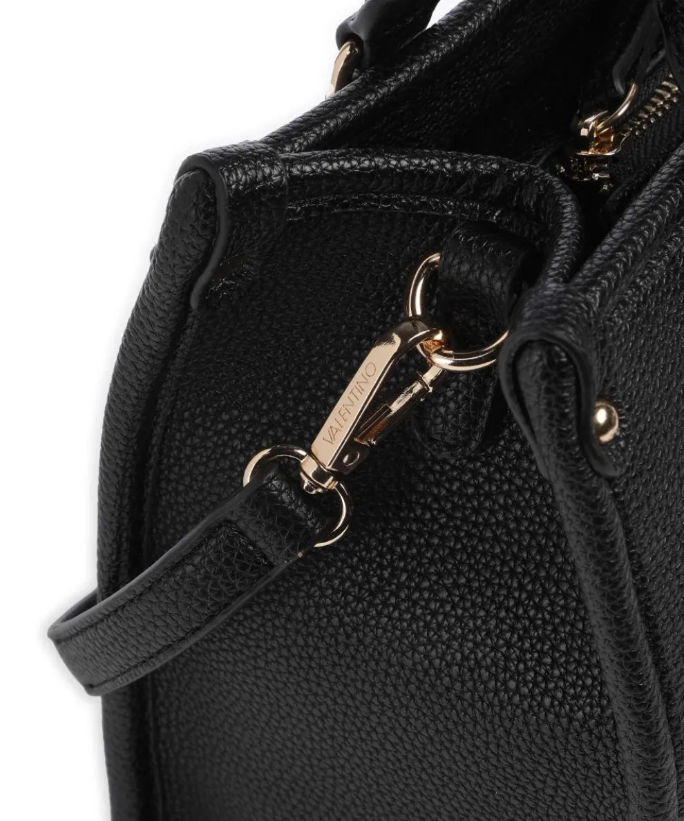 Rised Re Handtasche Lederimitat schwarz